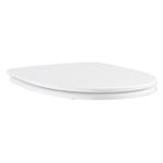 Casa si Gradina - Sanitare - Obiecte sanitare - Accesorii vase de toaleta - Capac WC Grohe 112946SH00, Bau Ceramic, SoftClose, Slim, datasare rapida, alb - Infinity.ro