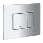 Casa si Gradina - Sanitare - Obiecte sanitare - Accesorii vase de toaleta - Clapeta WC Grohe 38966000, 156 mm, 197 mm, functie eco, verticala, orizontala, incastrat pentru tip rezervor, Crom - Infinity.ro