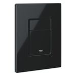 Casa si Gradina - Sanitare - Obiecte sanitare - Accesorii vase de toaleta - Clapeta WC Grohe 38966KV0, Even, dubla, verticala, 197 x 156 mm, ABS, lucios, negru - Infinity.ro