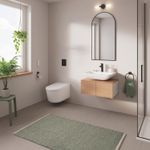 Casa si Gradina - Sanitare - Obiecte sanitare - Accesorii vase de toaleta - Clapeta WC Grohe 37624KF0, Arena Cosmo S, dubla, verticala, 130 x 172 mm, plastic, mat, negru - Infinity.ro