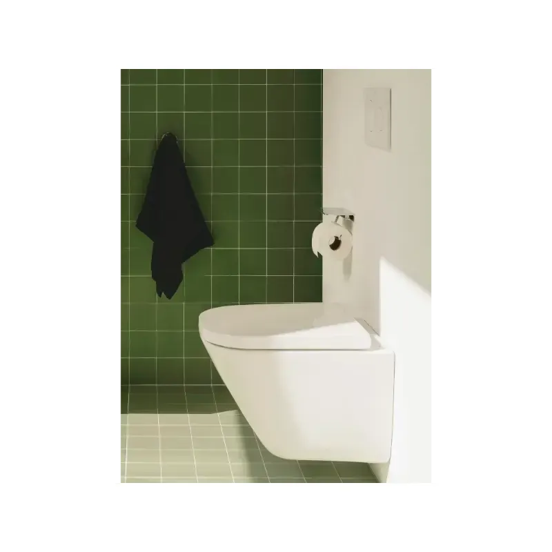 Casa si Gradina - Sanitare - Obiecte sanitare - Accesorii vase de toaleta - Capac WC Roca A801D22001, 419 mm, 357 mm, 1 functii speciale, capac softclose, suprafata antiaderent, Alb - Infinity.ro