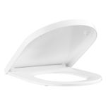 Casa si Gradina - Sanitare - Obiecte sanitare - Accesorii vase de toaleta - Capac WC Grohe 102501SH00, Euro Ceramic, SoftClose, alb - Infinity.ro