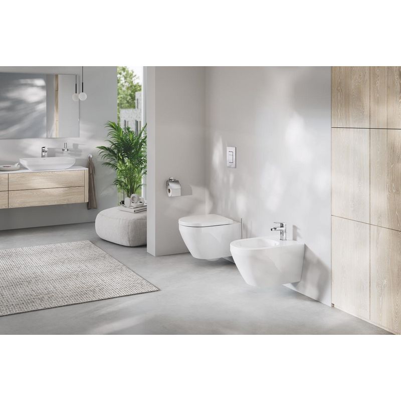 Casa si Gradina - Sanitare - Obiecte sanitare - Accesorii vase de toaleta - Capac WC Grohe 102501SH00, Euro Ceramic, SoftClose, alb - Infinity.ro