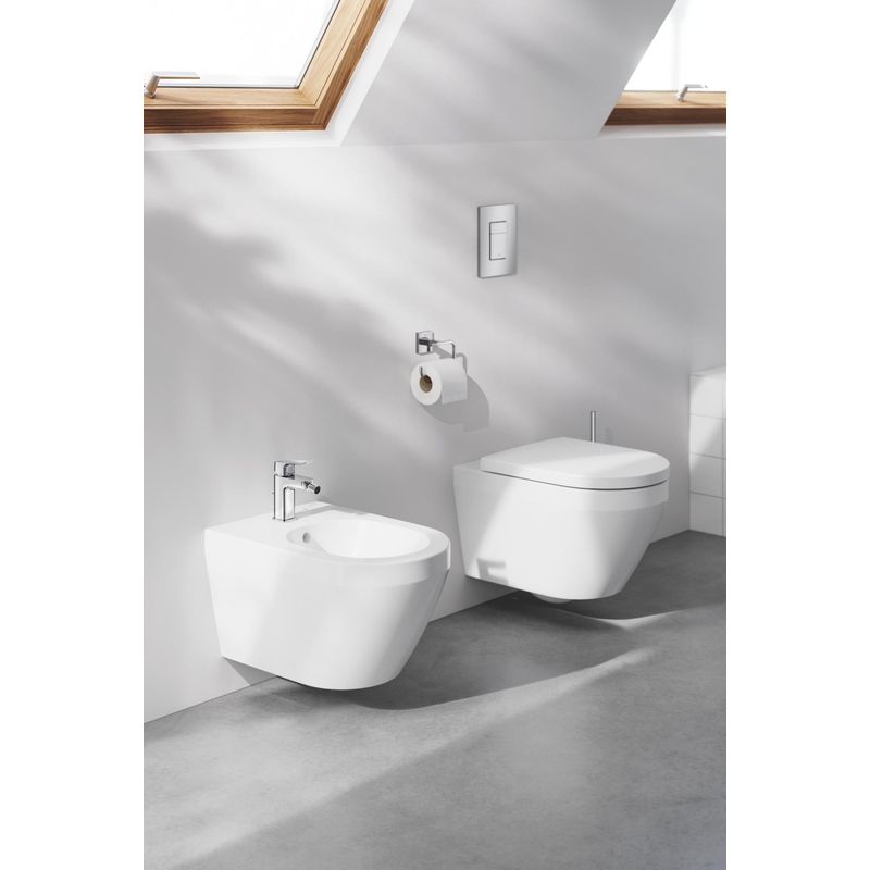 Casa si Gradina - Sanitare - Obiecte sanitare - Accesorii vase de toaleta - Capac WC Grohe 102501SH00, Euro Ceramic, SoftClose, alb - Infinity.ro