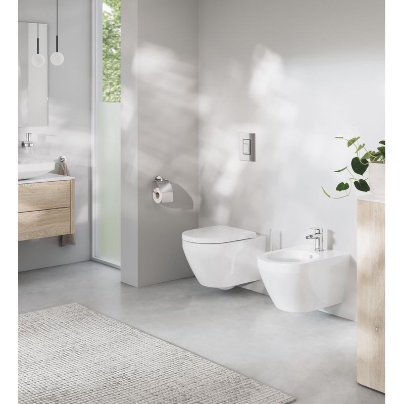 Casa si Gradina - Sanitare - Obiecte sanitare - Accesorii vase de toaleta - Capac WC Grohe 102501SH00, Euro Ceramic, SoftClose, alb - Infinity.ro