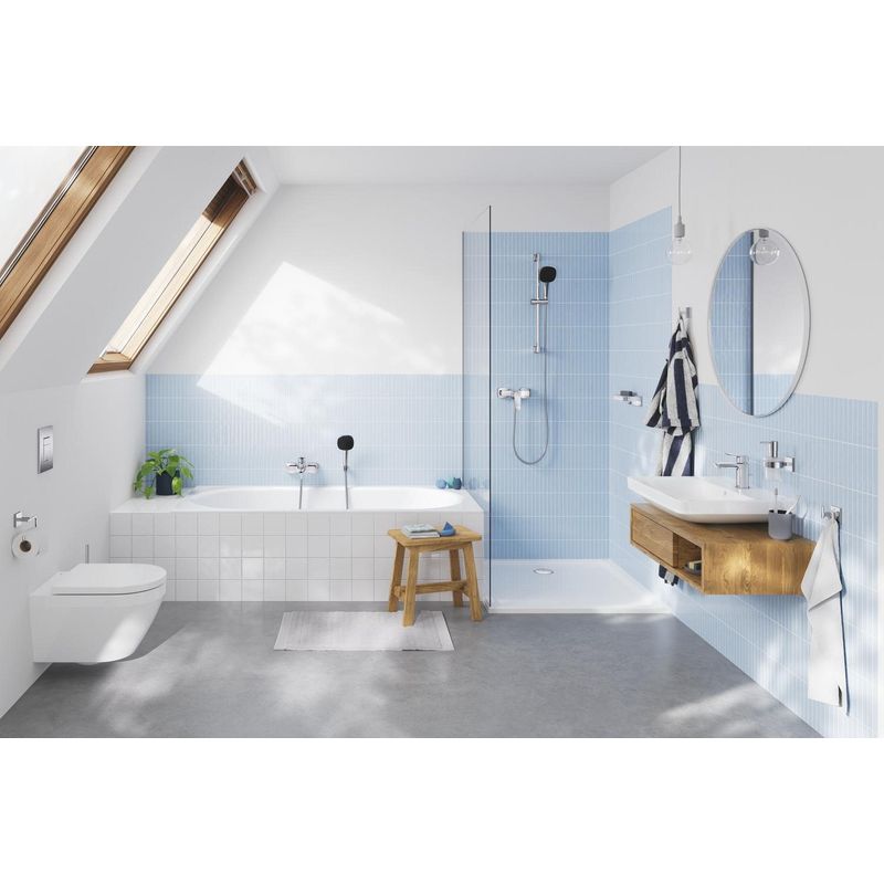Casa si Gradina - Sanitare - Obiecte sanitare - Accesorii vase de toaleta - Capac WC Grohe 102501SH00, Euro Ceramic, SoftClose, alb - Infinity.ro