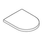 Casa si Gradina - Sanitare - Obiecte sanitare - Accesorii vase de toaleta - Capac WC Grohe 102501SH00, Euro Ceramic, SoftClose, alb - Infinity.ro