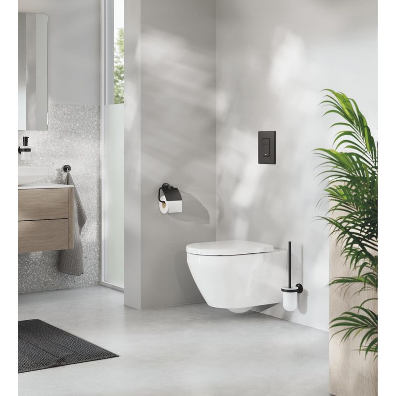 Casa si Gradina - Sanitare - Obiecte sanitare - Accesorii vase de toaleta - Capac WC Grohe 102501SH00, Euro Ceramic, SoftClose, alb - Infinity.ro