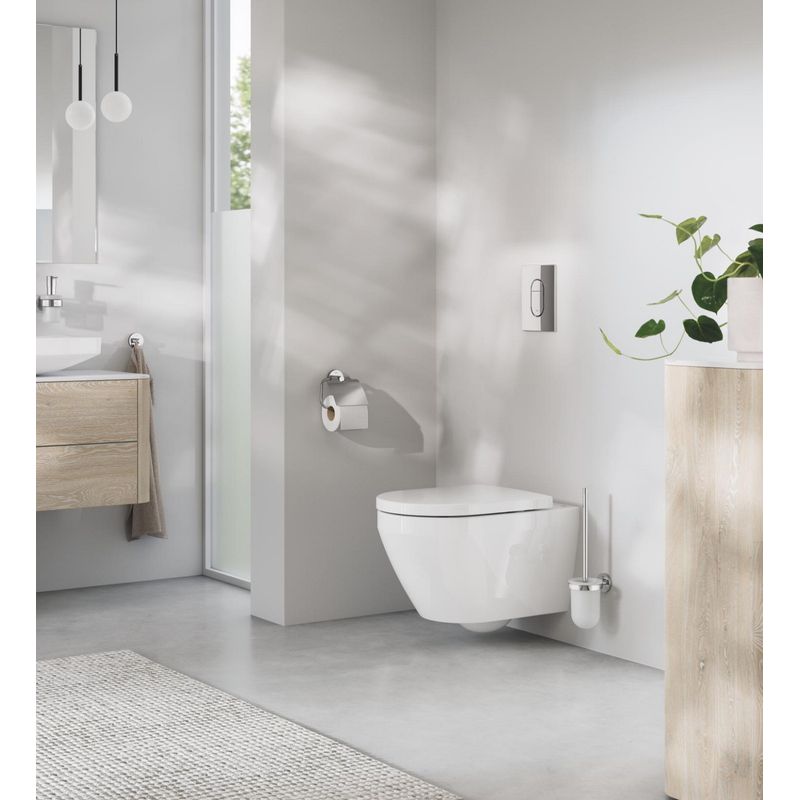Casa si Gradina - Sanitare - Obiecte sanitare - Accesorii vase de toaleta - Capac WC Grohe 102501SH00, Euro Ceramic, SoftClose, alb - Infinity.ro