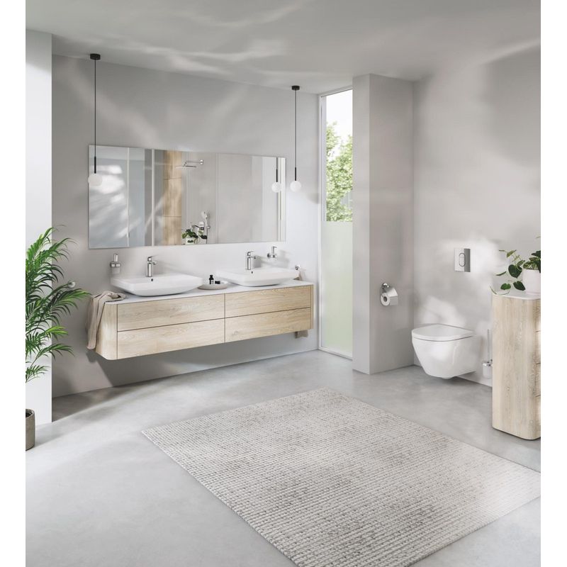 Casa si Gradina - Sanitare - Obiecte sanitare - Accesorii vase de toaleta - Capac WC Grohe 102501SH00, Euro Ceramic, SoftClose, alb - Infinity.ro