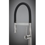 Casa si Gradina - Sanitare - Chiuveta bucatarie si accesorii - Baterii bucatarie - Baterie de bucatarie Grohe 30294DC0, Essence, 3/8'', XL, tip C, dus, 2 functii, mat, otel satinat - Infinity.ro