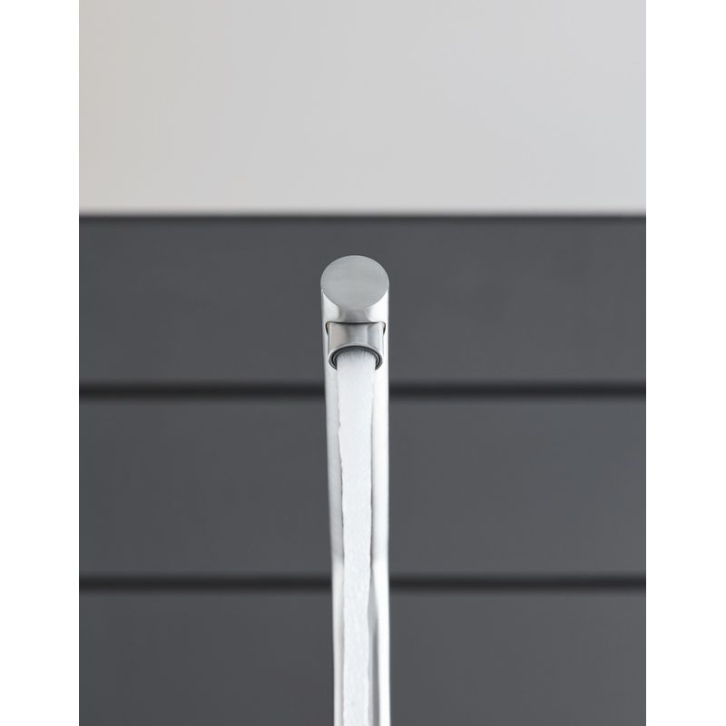 Casa si Gradina - Sanitare - Chiuveta bucatarie si accesorii - Baterii bucatarie - Baterie de bucatarie Grohe 31455DC1, Blue Home, inalta, tip C, filtare, racire, apa carbogazoasa, mat, otel satinat - Infinity.ro