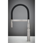 Casa si Gradina - Sanitare - Chiuveta bucatarie si accesorii - Baterii bucatarie - Baterie de bucatarie Grohe 30294DC0, Essence, 3/8'', XL, tip C, dus, 2 functii, mat, otel satinat - Infinity.ro