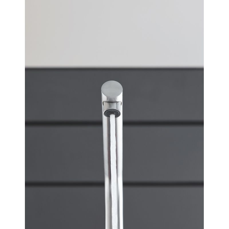 Casa si Gradina - Sanitare - Chiuveta bucatarie si accesorii - Baterii bucatarie - Baterie de bucatarie Grohe 31455DC1, Blue Home, inalta, tip C, filtare, racire, apa carbogazoasa, mat, otel satinat - Infinity.ro