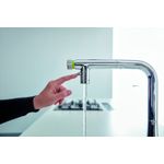 Casa si Gradina - Sanitare - Chiuveta bucatarie si accesorii - Baterii bucatarie - Baterie bucatarie Grohe 31888000, 1 bar, 376 mm, 200 mm, 1 orificii instalare, 2 sprayuri, 180 unghi pivotare, Crom - Infinity.ro