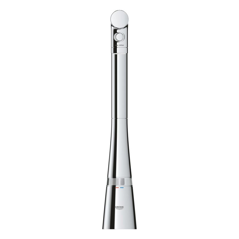 Casa si Gradina - Sanitare - Chiuveta bucatarie si accesorii - Baterii bucatarie - Baterie bucatarie Grohe 31888000, 1 bar, 376 mm, 200 mm, 1 orificii instalare, 2 sprayuri, 180 unghi pivotare, Crom - Infinity.ro
