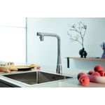 Casa si Gradina - Sanitare - Chiuveta bucatarie si accesorii - Baterii bucatarie - Baterie bucatarie Grohe 31888000, 1 bar, 376 mm, 200 mm, 1 orificii instalare, 2 sprayuri, 180 unghi pivotare, Crom - Infinity.ro