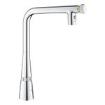 Casa si Gradina - Sanitare - Chiuveta bucatarie si accesorii - Baterii bucatarie - Baterie bucatarie Grohe 31888000, 1 bar, 376 mm, 200 mm, 1 orificii instalare, 2 sprayuri, 180 unghi pivotare, Crom - Infinity.ro