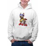 Fashion, accesorii si bijuterii - Barbati - Imbracaminte - Hanorace barbati - Hanorac Barbati Paw Patrol Apollo Patrula Catelusilor, alb, marime L - Infinity.ro