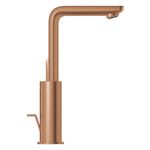 Casa si Gradina - Sanitare - Lavoar baie si accesorii - Baterii sanitare - Baterie lavoar Grohe 23296DL1, Lineare, L, 252 mm, ventil, mat, cupru - Infinity.ro
