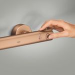 Casa si Gradina - Sanitare - Lavoar baie si accesorii - Baterii sanitare - Baterie dus Grohe 34765DL0, Grohtherm 800, aparenta, termostat, mat, cupru - Infinity.ro