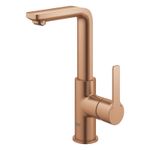 Casa si Gradina - Sanitare - Lavoar baie si accesorii - Baterii sanitare - Baterie lavoar Grohe 23296DL1, Lineare, L, 252 mm, ventil, mat, cupru - Infinity.ro