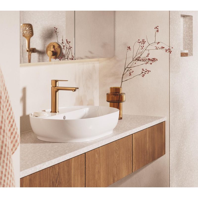 Casa si Gradina - Sanitare - Lavoar baie si accesorii - Baterii sanitare - Baterie lavoar Grohe 23106DL1, 28 mm, 5 l/min, 0.6 bar, 35 mm, 180 mm, 128 mm, 360 mm, 1 orificii instalare, Cupru - Infinity.ro