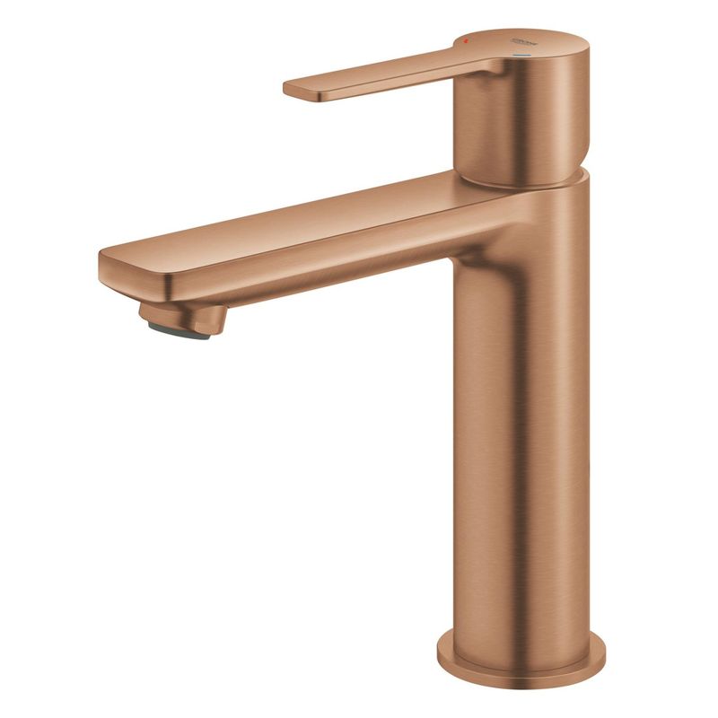 Casa si Gradina - Sanitare - Lavoar baie si accesorii - Baterii sanitare - Baterie lavoar Grohe 23106DL1, 28 mm, 5 l/min, 0.6 bar, 35 mm, 180 mm, 128 mm, 360 mm, 1 orificii instalare, Cupru - Infinity.ro