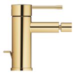 Casa si Gradina - Sanitare - Lavoar baie si accesorii - Baterii sanitare - Baterie bideu Grohe 24178GL1, Essence, 3/8'', S, 147 mm, ventil, lucios, auriu - Infinity.ro