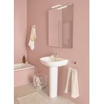 Casa si Gradina - Sanitare - Lavoar baie si accesorii - Baterii sanitare - Baterie lavoar Roca A5A334FC00, 28 mm, 5 l/min, 0.5 bar, 35 mm, 159 mm, 142 mm, 385 mm, 1 orificii instalare, Crom - Infinity.ro