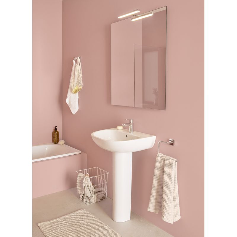 Casa si Gradina - Sanitare - Lavoar baie si accesorii - Baterii sanitare - Baterie lavoar Roca A5A334FC00, 28 mm, 5 l/min, 0.5 bar, 35 mm, 159 mm, 142 mm, 385 mm, 1 orificii instalare, Crom - Infinity.ro