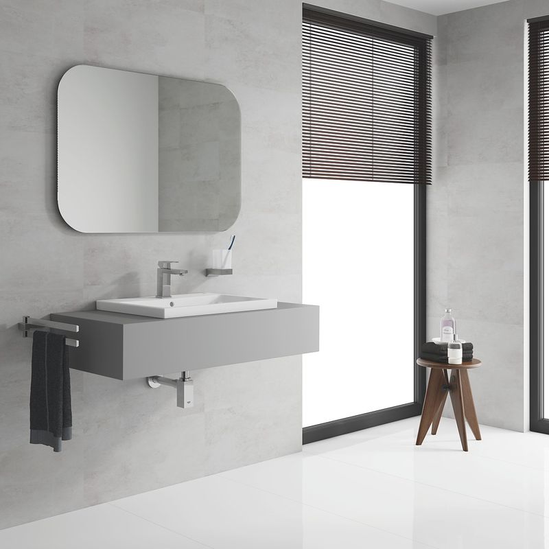 Casa si Gradina - Sanitare - Lavoar baie si accesorii - Baterii sanitare - Baterie lavoar Grohe 23446000, 1 bar, 35 mm, 172 mm, 133 mm, 375 mm, 1 orificii instalare, 3/8 dimensiune racord, Crom - Infinity.ro
