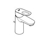 Casa si Gradina - Sanitare - Lavoar baie si accesorii - Baterii sanitare - Baterie lavoar Grohe 23335000, 28 mm, 5.7 l/min, 1 bar, 35 mm, 150 mm, 91 mm, 1.24 kg, 395 mm, monocomanda, Crom - Infinity.ro