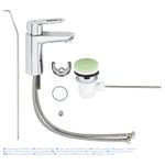 Casa si Gradina - Sanitare - Lavoar baie si accesorii - Baterii sanitare - Baterie lavoar Grohe 23335000, 28 mm, 5.7 l/min, 1 bar, 35 mm, 150 mm, 91 mm, 1.24 kg, 395 mm, monocomanda, Crom - Infinity.ro