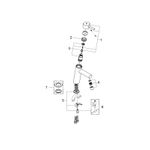 Casa si Gradina - Sanitare - Lavoar baie si accesorii - Baterii sanitare - Baterie lavoar Grohe 23451001, 28 mm, 5.7 l/min, 0.3 bar, 35 mm, 190 mm, 133 mm, 485 mm, 1 orificii instalare, Crom - Infinity.ro