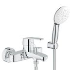 Casa si Gradina - Sanitare - Lavoar baie si accesorii - Baterii sanitare - Baterie cada Grohe 25275002, 1 bar, 110 mm, 1.5 m, 225 mm, 173 mm, 44 mm, 2 orificii instalare, Crom - Infinity.ro