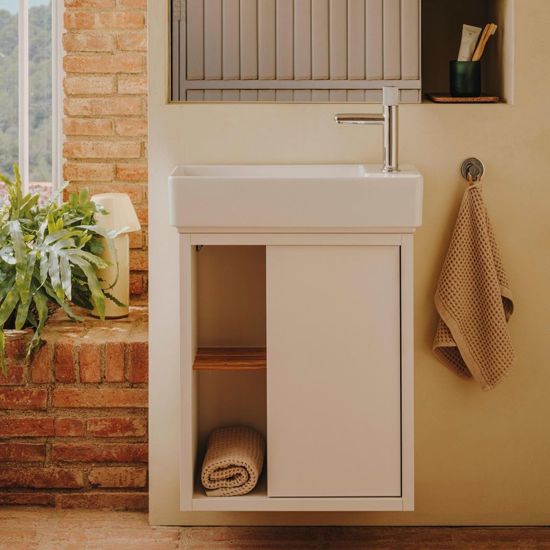 Casa si Gradina - Sanitare - Lavoar baie si accesorii - Baterii sanitare - Baterie lavoar Roca A5A3B3FC00, 28 mm, 5 l/min, 0.5 bar, 35 mm, 188 mm, 115 mm, 380 mm, 1 orificii instalare, Crom - Infinity.ro