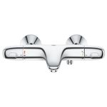 Casa si Gradina - Sanitare - Lavoar baie si accesorii - Baterii sanitare - Baterie cada Grohe 34816003, 1 bar, 317 mm, 173 mm, 101 mm, 2 orificii instalare, 1/2 dimensiune racord, Crom - Infinity.ro