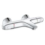 Casa si Gradina - Sanitare - Lavoar baie si accesorii - Baterii sanitare - Baterie cada Grohe 34816003, 1 bar, 317 mm, 173 mm, 101 mm, 2 orificii instalare, 1/2 dimensiune racord, Crom - Infinity.ro