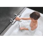 Casa si Gradina - Sanitare - Lavoar baie si accesorii - Baterii sanitare - Baterie cada Grohe 34816003, 1 bar, 317 mm, 173 mm, 101 mm, 2 orificii instalare, 1/2 dimensiune racord, Crom - Infinity.ro