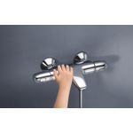 Casa si Gradina - Sanitare - Lavoar baie si accesorii - Baterii sanitare - Baterie cada Grohe 34816003, 1 bar, 317 mm, 173 mm, 101 mm, 2 orificii instalare, 1/2 dimensiune racord, Crom - Infinity.ro