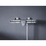 Casa si Gradina - Sanitare - Lavoar baie si accesorii - Baterii sanitare - Baterie cada Grohe 34816003, 1 bar, 317 mm, 173 mm, 101 mm, 2 orificii instalare, 1/2 dimensiune racord, Crom - Infinity.ro