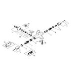 Casa si Gradina - Sanitare - Lavoar baie si accesorii - Baterii sanitare - Baterie cada Grohe 34816003, 1 bar, 317 mm, 173 mm, 101 mm, 2 orificii instalare, 1/2 dimensiune racord, Crom - Infinity.ro