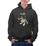 Fashion, accesorii si bijuterii - Barbati - Imbracaminte - Hanorace barbati - Hanorac Barbati Paw Patrol Tracker Patrula Catelusilor Geek, negru, marime 3XL - Infinity.ro