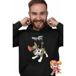 Fashion, accesorii si bijuterii - Barbati - Imbracaminte - Hanorace barbati - Hanorac Barbati Paw Patrol Tracker Patrula Catelusilor Geek, negru, marime 3XL - Infinity.ro