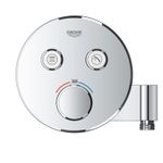 Casa si Gradina - Sanitare - Lavoar baie si accesorii - Baterii sanitare - Unitate control Grohe 29120000, 1.2 bar, 158 mm, 181 mm, 14 mm, 2 iesiri, 1 functii palarie dus, Crom - Infinity.ro