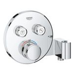 Casa si Gradina - Sanitare - Lavoar baie si accesorii - Baterii sanitare - Unitate control Grohe 29120000, 1.2 bar, 158 mm, 181 mm, 14 mm, 2 iesiri, 1 functii palarie dus, Crom - Infinity.ro
