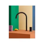 Casa si Gradina - Sanitare - Lavoar baie si accesorii - Baterii sanitare - Baterie lavoar Roca A5A3D3FP00, 28 mm, 5 l/min, 0.5 bar, 35 mm, 287 mm, 162 mm, 460 mm, 2 orificii instalare, Albastru - Infinity.ro