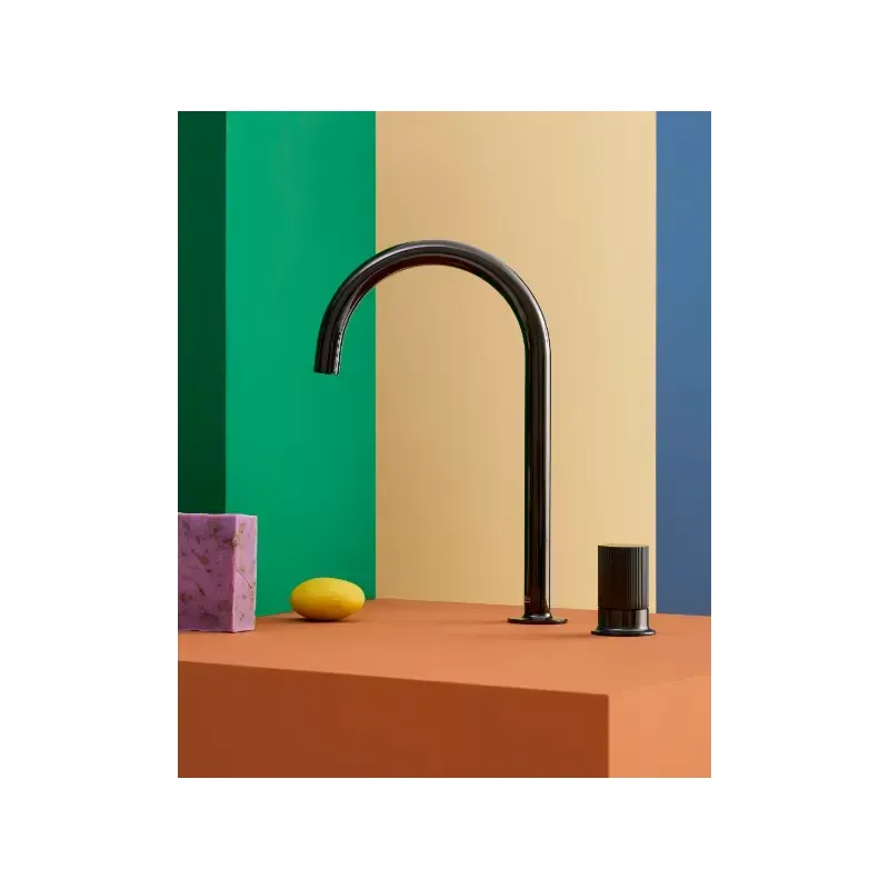 Casa si Gradina - Sanitare - Lavoar baie si accesorii - Baterii sanitare - Baterie lavoar Roca A5A3D3FP00, 28 mm, 5 l/min, 0.5 bar, 35 mm, 287 mm, 162 mm, 460 mm, 2 orificii instalare, Albastru - Infinity.ro