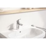 Casa si Gradina - Sanitare - Lavoar baie si accesorii - Baterii sanitare - Baterie lavoar Grohe 23456003, 28 mm, 5 l/min, 0.8 bar, 35 mm, 169 mm, 109 mm, 395 mm, 1 orificii instalare, Crom - Infinity.ro